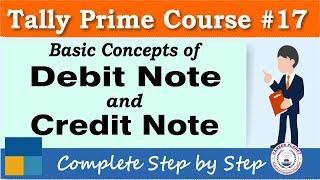 Debit Note and Credit Note in Tally Prime | Chapter 17 | Tally Prime Course