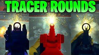 HOW TO GET TRACER ROUNDS ON ALL WEAPONS!!  (How to Unlock ALL + SOLID CAMOS) 100% Working on Console