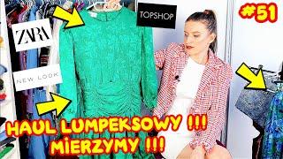 HAUL LUMPEKSOWY !!! ZAKUPY Z SECOND HANDU !!! JAK PRZEROBIŁAM OSTATNIE PEREŁKI? TOPSHOP/ZARA #51