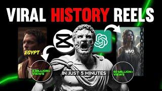 How to Make Viral History Videos | Like Stellar Sagas in Only 5 Minutes  | Step by Step Tutorial