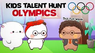 Kid's TALENT Hunt Olympic Games Week| Bubu Dudu Videos