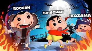 Bochan Trying To Kill Shinchan And Kazama With Injection  | Dead By Daylight | Horror Game 