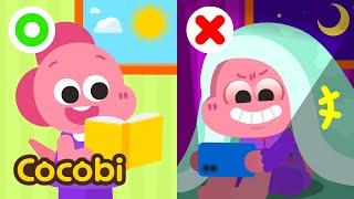 Ow, My Eyes Hurt! | Keep Your Eyes Healthy | Kids Songs | Cocobi