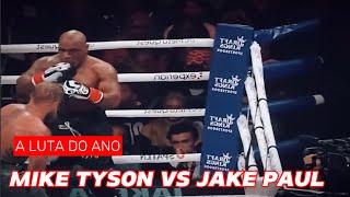 A Luta Épica: Jake Paul vs Mike Tyson - O Encontro de Gerações no Ringue