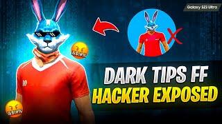 Dark Tips FF Exposed !! ️ Using UMP Aimbot & Script Panel File @DarkTipsff