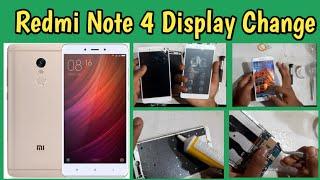 Redmi Note 4 Display Replacement (In Hindi). रेडमी नोट4 डिसप्ले, फोल्डर,कॉम्बो, बदलना सीखें।