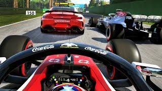 IMOLA FOR THE FIRST TIME! INTENSE RACE & A SAFETY CAR! - F1 2021 MY TEAM CAREER Part 42