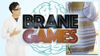 Brane Games: What Color is the Dress?