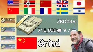 Grind All Nations Tech Tree  Part 5  China