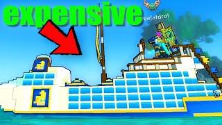 BUYING A CRUISE SHIP IN TROVE !! (13M FLUX)