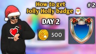 Avakinlife Jolly Holly badge event 2023 || Day 2 || I got 500 elf coins 
