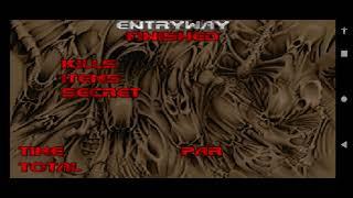 DOOM 2 Map1: Enterway Speedrun in 8 seconds gameplay Delta Touch Android