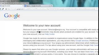 How to activate email account