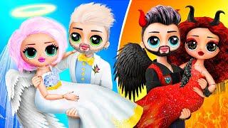 Свадьбы ангела и демона - 30 идей для кукол ЛОЛ