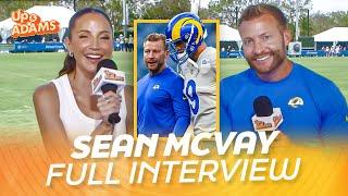 Sean McVay on Matthew Stafford Extension, Replacing Aaron Donald, & Not Retiring for TV