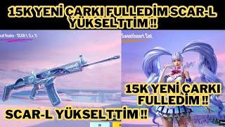 15K YENİ NİHAİ ÇARKI FULLEDİM YÜKSELTTİM | 0 UC'YE 7 SEVİYE SCAR-L ?? PUBG MOBİL SNOWSTAR SWEETHEART