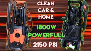 PAXCESS Pressure Washer 1800W Review & Demonstration