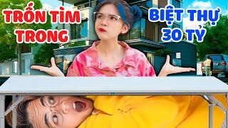 [HOT] TRỐN TÌM TRONG CĂN NHÀ MỚI BIỆT THỰ HƠN 30 TỶ | SUNNY TRƯƠNG