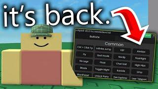 Roblox JJSploit New Exploit Is Back After Three Years. (Showcase)