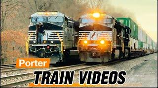  Epic Indiana Railfanning Train Videos: Amtrak & Norfolk Southern (4K Quality Video) 