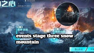 UNDAWN event snow mountain