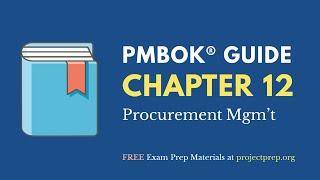 PMBOK® Guide (6th Edition) – Chapter 12 – Procurement Management