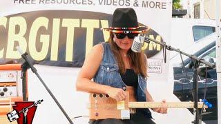 Dar at Pennsylvania Cigar Box Guitar Festival 2023