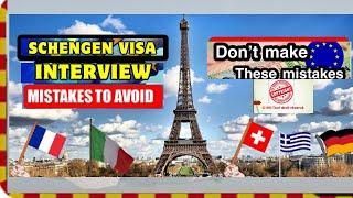 Top Schengen Visa Interview Questions