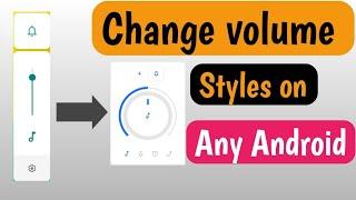 How to change volume styles on any android || Like ios || Miui