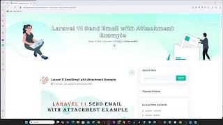 Laravel 11 Send Email with Attachment Example - mailtrap