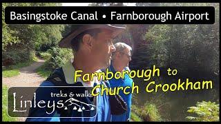 Basingstoke Canal • Farnborough Airfield to Church Crookham