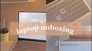 laptop unboxing | Microsoft surface go | 