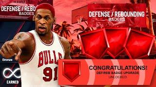 THE FASTEST WAY TO GET DEFENSIVE BADGES IN 2K25