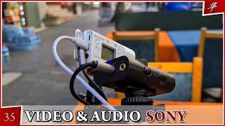 Sony FDR X3000 with Ulanzi BG-2 and BOYA BY-WM4 PRO K2: vlogging camera rig