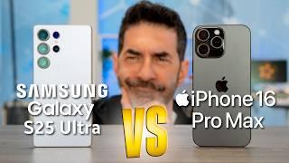 SAMSUNG GALAXY S25 ULTRA BEATS iPhone 16 PRO? BEST Android Overall IN 4K RECORDING