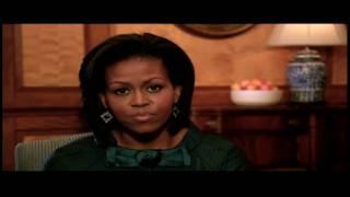 Michelle Obama greets the National Military Family Association