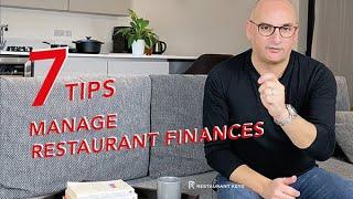 7 Tips to Manage Restaurant Finances in 2022