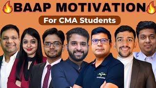 BAAP MOTIVATION| Motivation for CMA Students | CMA motivational video |Motivational Speech for CMA