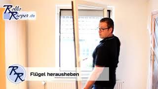 Fenster ausbauen - Korrekter Ausbau eines Fensters