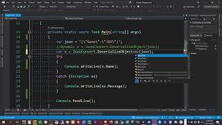 c# Newtonsoft.Json Deserializing a Json String