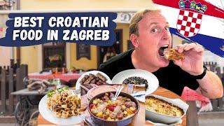 CROATIAN FOOD TOUR (Top traditional foods in Zagreb)
