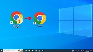 how to add Chrome icon on desktop and Remove chrome user profile icon from desktop - laptop and PC