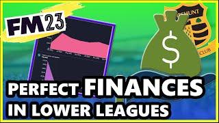 HOW TO CREATE PERFECT FINANCES IN FM23 | FOOTBALL MANAGER 2023 LOWER LEAGUE