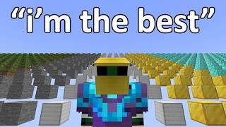 Minecraft but I become the CHAMPION of PARKOUR CIVILIZATION