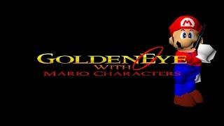 GoldenEye With Mario Characters - Full 00 Agent Playthrough Livestream