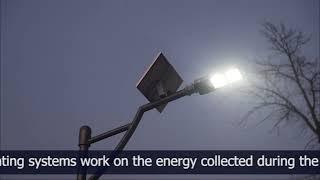 Solar lighting systems are being installed in the city of Kokand