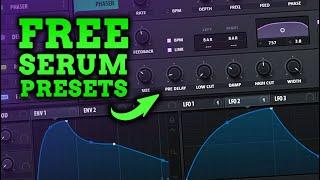 84 FREE Serum Presets For Dubstep, Bass House & Trap!