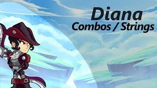 Brawlhalla - Diana Combos/Strings for Bow/Blaster