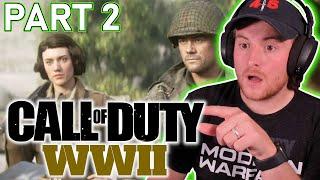 Royal Marine Plays Call Of Duty WW2 For The First Time! Part 2!