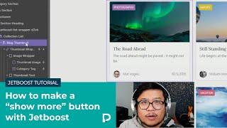 How to make a “show more” button with Jetboost  — Jetboost Tutorial